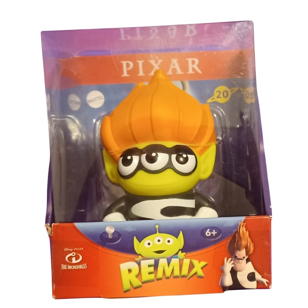 NEW IN BOX Disney Pixar Mattel Alien Remix The Incredibles Syndrome #20 Figure